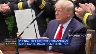 Trump Teken Reformasi Kepolisian