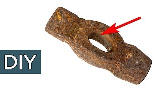 Главный секрет старого молотка. Винтовой клин #Стройхак