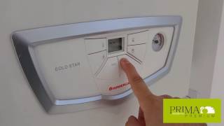 Pornirea si reglarea temperaturii la centrala pe gaz Immergas - Prima Residence