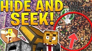 GAME OF THRONES HIDING SPOTS! - Minecraft Hide N' Seek Mod | JeromeASF
