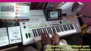 Kitaro-KOKORO (Heart) - Played Live on Tyros3