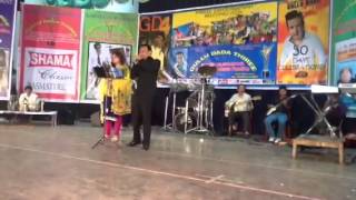 Panna ki tamanna live Simran & Khalid Hamid (music director GD3) hyderabad