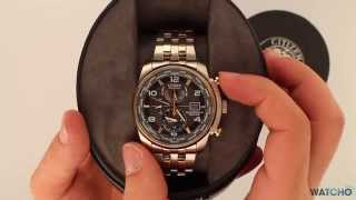WatchO.co.uk - Citizen World Time Radio Controlled Two-Tone Watch AT9016-56H | Unboxing & Close Up