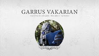 Garrus Vakarian Costume with Mantis Sniper Rifle inspired by Mass Effect 2 by Bioware