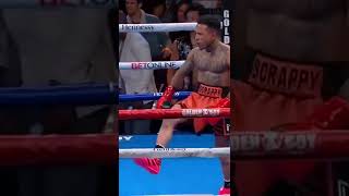 Scrappy Ramirez knocks his opponent OUT OF THE RING ???? #shorts