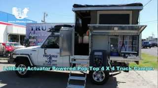 TruBlu Pop-top 4x4 Truck Camper