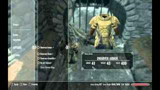 Hidden Ring in Skyrim that improves smithing by 300% making items Legendary.