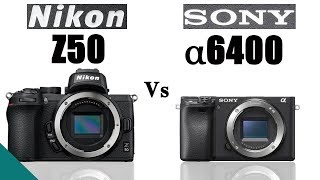 Nikon Z50 vs Sony a6400