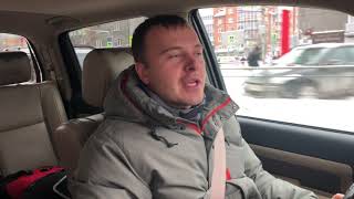 Лыжи за снегоходом