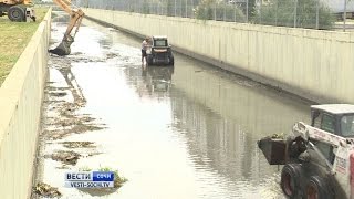 В Имеретинской низмености восстановят частично разрушенную водоотводную систему