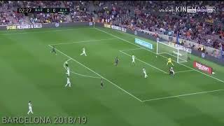 BARCELONA VS ALAVES ( 3 -  0) HIGLIGHT 18 /08/2018