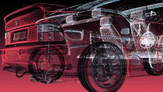 Rover Coupe 220 Turbo - 3D model - video 6 (After Effects + Element 3D) 1080p