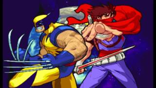 Marvel vs Capcom 1 ( Arcade ) - Strider Hiryu / Wolverine Playthrough ( July 31, 2017 )