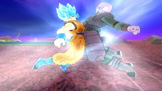 Goku fuses with Hit - Hiku / Black Goku - vs Bills Whis- DBZ Budokai Tenkaichi 3 MOD