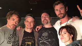 Avengers Cast Gets MATCHING Tattoos in Honor of Franchise