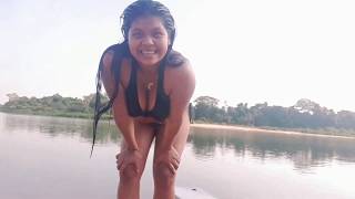 Mostrando um pouco de banha no rio #Xingu ???