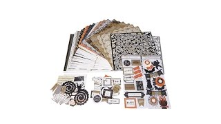 Anna Griffin Endora Halloween Papercrafting Kit