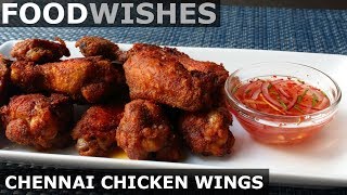 Chennai Chicken Wings - Food Wishes - Indian-Spiced Hot Wings
