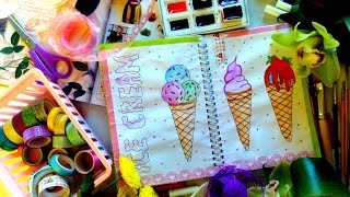 Идеи для ЛД: МОРОЖЕННОЕ/ Ideas for PD: ICE CREAM