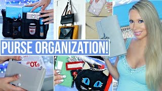 Purse Organization Ideas!
