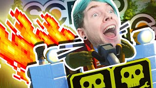 ROCKET POWERED MINECART!! | Scrap Mechanic
