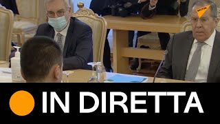Luigi Di Maio e Sergey Lavrov s'incontrano a Mosca