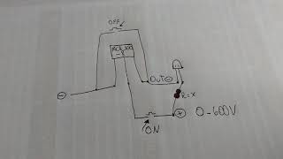 Como fazer um circuito usando MCR100-8 para atuar como relé