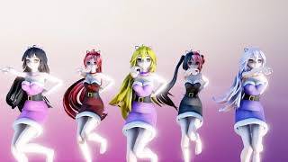 【MMD】TWICE - YES or YES {720p60}