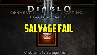Diablo 3 - Reforge Legendary Fail