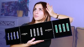 ТЕСТИРУЮ 12 ПОМАД ОТ КУТЮР | BALMAIN х L'Oreal PARIS
