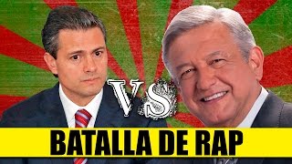 Batalla de Rap: Peña Nieto VS AMLO | PARODIA: Epic Rap Battles of History | QueParió!
