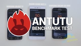 Samsung Galaxy S7 vs S6 Edge vs Xiaomi Redmi Note 4 - AnTuTu Benchmark