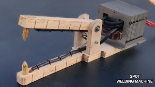 Making Powerful Spot Welding Machine