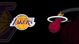 Lakers vs Heat Live Pregame with DTLF