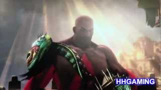 God of War Ascension - Opening GOW 4 Kratos face without make up? GOW 4 leaked Incomplete footage