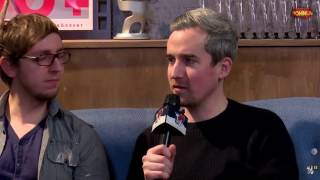 Andreas, Ede und Donnie imitieren Rocketbeans Mitarbeiter