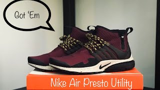Nike Air Presto “Oxblood”- Review + on feet