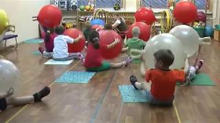 ЛФК для детей. Хоппер. Hop ball.