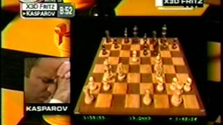 Kasparov vs X3D Fritz, Man vs Machine, Game 4 Part 1