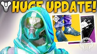 Destiny 2: NEW UPDATE & FATED EXOTICS! Random Rolls, Three of Coins, Ranked PvP & Vendor Engrams