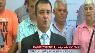 TV KANAL 9, NOVI SAD: Naprednjaci pobedili i u Futogu