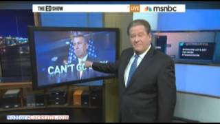 Watch unhinged Ed Schultz have his own Howard Dean scream moment
