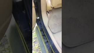 Вода в салоне BMW X5 E70 ч.1