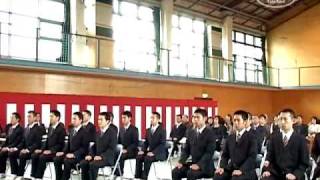 オートレース第30期選手候補生訓練たより5　卒業式