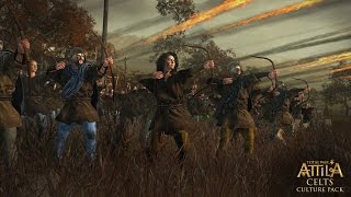 Total war: Attila совместное прохождение с Agressive AI(Геты и Эбданы) #2 Воители Севера
