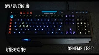 Logitech G910 Orion Spark Kutu Açılışı ve Test