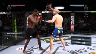 UFC PS3 GAMEPLAY