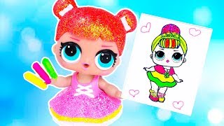 3 МАРКЕРА ЧЕЛЛЕНДЖ c LOL SURPRISE! Мультик #ЛОЛ СЮРПРИЗ Школа Куклы Игрушки Для девочек