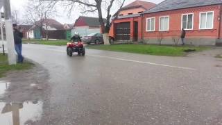 Разогреваю мотор ? stels 100 rs/2017
