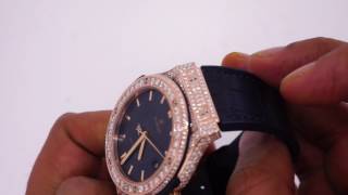 Hublot Watch Diamond Iced Out